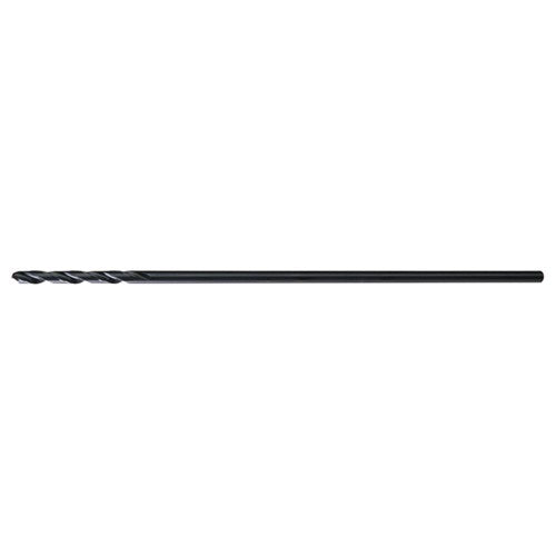 9/64 RHS / RHC HSS 135 Degree Split Point Aircraft Extended Length Extension Drill - Steam Oxide - Exact Tool & Supply
