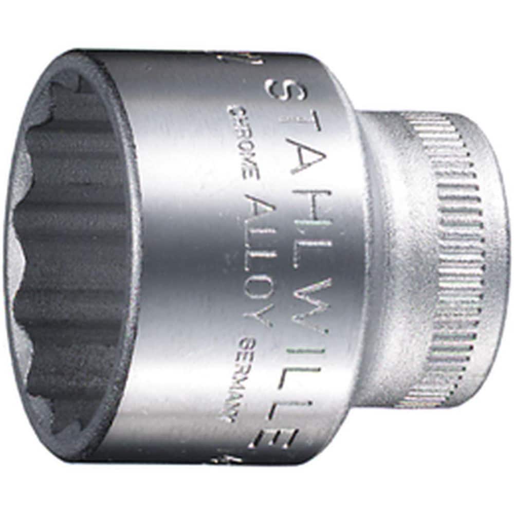 Hand Sockets; Socket Type: Standard; Drive Size: 3/8 in; Socket Size (Inch): 3/4; Drive Style: Hex; Overall Length (Decimal Inch): 1.1100; Material: Steel; Insulated: No; Tether Style: Not Tether Capable; Features: Anti-Slip Drive profile; Thin wall; Coat