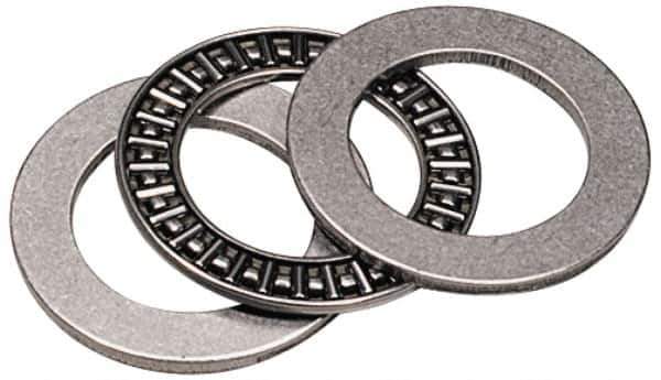 Kurt - 3 Piece Vise Thrust Bearing Assembly - 10" Jaw Opening, Use with Kurt Series D100 - Exact Tool & Supply