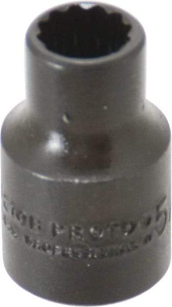 Proto - 5/16", 3/8" Drive, Standard Hand Socket - 12 Points, 1-3/32" OAL, Alloy Steel, Black Finish - Exact Tool & Supply
