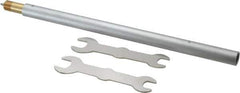 Mitutoyo - 1 Piece, 6.5 to 16 Inch Measurement Range, Bore Gage Extension Rod - 9-27/32 Inch Long, For Use with Dial Bore Gages - Exact Tool & Supply