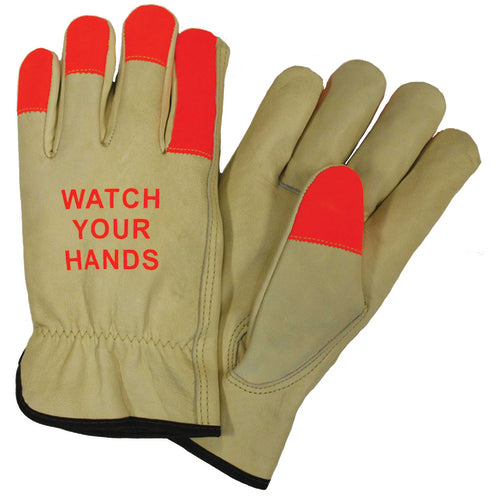 Select Grain Cowhide Leather Drivers Gloves 2XL - Exact Tool & Supply