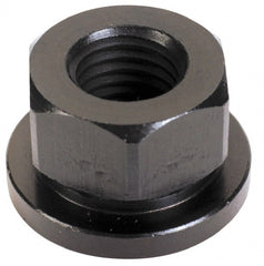 TE-CO - 1-1/4 - 7, 2-1/2" Flange Diam, 1-1/4" High, 1-13/16" Across Flats, Flange Nut - Exact Tool & Supply