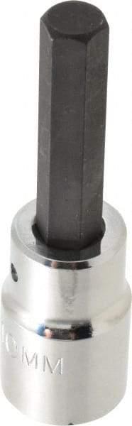 Proto - 1/2" Drive, 10mm Hex Bit Socket - 3-1/4" OAL - Exact Tool & Supply