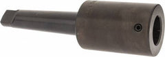 Collis Tool - 1-1/4 Inch Tap, 2.19 Inch Tap Entry Depth, MT3 Taper Shank, Standard Tapping Driver - 2-15/16 Inch Projection, 1-7/8 Inch Nose Diameter, 1.021 Inch Tap Shank Diameter, 0.766 Inch Tap Shank Square - Exact Tool & Supply
