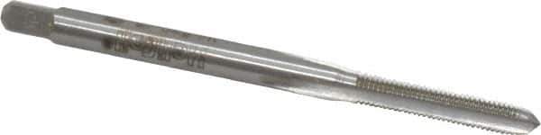 Heli-Coil - M2.5x0.45 Metric Coarse, D1, 3 Flute, Plug Chamfer, Bright Finish, High Speed Steel Hand STI Tap - 1-15/16" OAL, 15.88mm Thread Length, 4.76mm Square Length, 2.79mm Square Size - Exact Tool & Supply