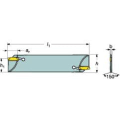 N123E15-21A2 CoroCut® 1-2 Blade for Parting - Exact Tool & Supply