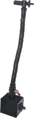 Fowler - 85 Lb; 180 Lb Magnetic Force, Fine Adjustment Indicator Positioner & Holder with Base - Flexible Arm, 2-1/2" Base Height - Exact Tool & Supply