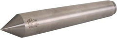 Riten - 1-1/4" Head Diam, Hardened Tool Steel Standard Point Solid Dead Center - Jarno 10 Taper, 1-1/4" Point Diam, 2" Point Length, 7-1/2" OAL - Exact Tool & Supply