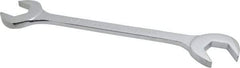 Proto - 1-5/16" Standard Open End Wrench - 13-1/8" OAL, Double End, Chrome Finish, 15° & 60° Head Angle - Exact Tool & Supply