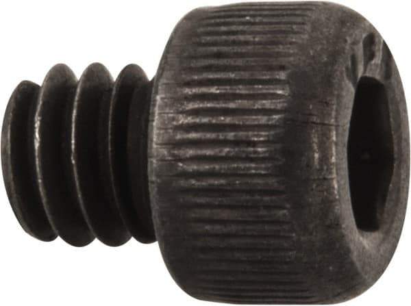 Value Collection - #5-40 UNC Hex Socket Drive, Socket Cap Screw - Alloy Steel, Black Oxide Finish, Fully Threaded, 1/8" Length Under Head - Exact Tool & Supply