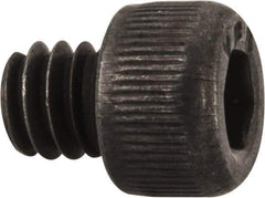 Value Collection - #5-40 UNC Hex Socket Drive, Socket Cap Screw - Alloy Steel, Black Oxide Finish, Fully Threaded, 1/8" Length Under Head - Exact Tool & Supply