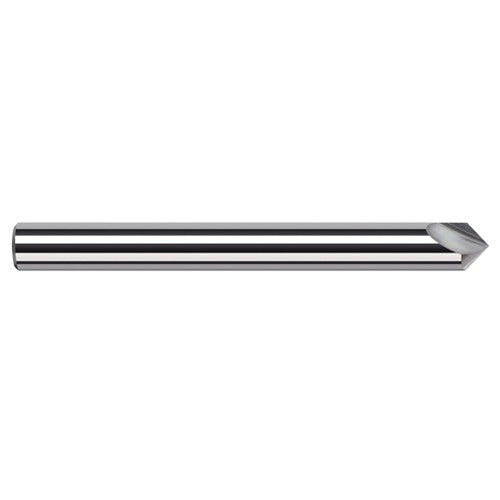 Engraving Cutters - 0.1875″ (3/16″) Shank Diameter × 90° included Carbide Marking Cutter for Non-Ferrous, 2 Flute - Exact Tool & Supply