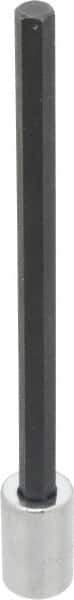 Proto - 3/8" Drive, 8mm Hex Bit Socket - 6-29/32" OAL, 5" Bit Length - Exact Tool & Supply