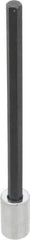 Proto - 3/8" Drive, 8mm Hex Bit Socket - 6-29/32" OAL, 5" Bit Length - Exact Tool & Supply