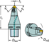 C6-DCMNN-00090-12 Capto® and SL Turning Holder - Exact Tool & Supply