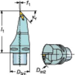 C5-SVMBL-00115-16 Capto® and SL Turning Holder - Exact Tool & Supply