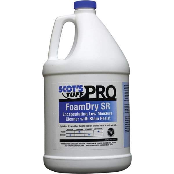 Scot's Tuff - 1 Gal Bottle Carpet Shampoo - Floral Scent, Use on Carpet Cleaning - Exact Tool & Supply