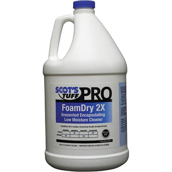 Scot's Tuff - 1 Gal Bottle Carpet Shampoo - Unscented, Use on Carpet Cleaning - Exact Tool & Supply