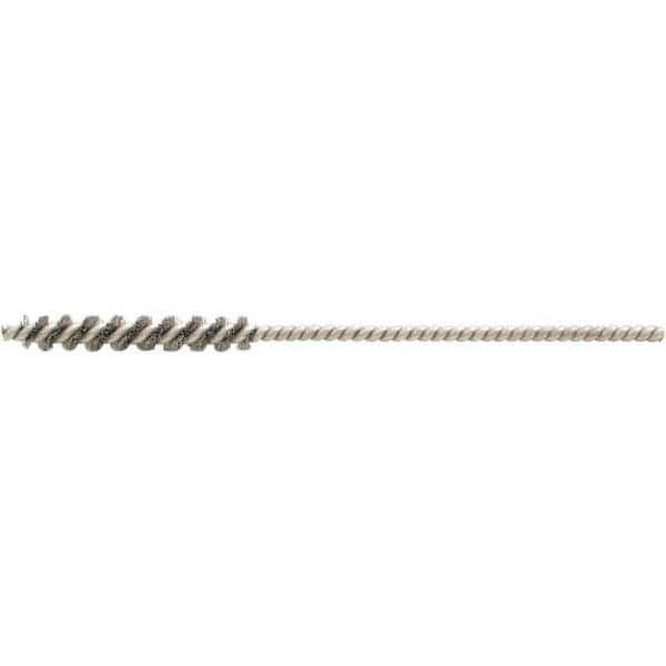 Brush Research Mfg. - 0.109" Diam Helical Stainless Steel Tube Brush - Exact Tool & Supply