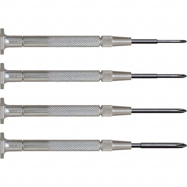 Moody Tools - Precision & Specialty Screwdrivers Type: JIS Overall Length Range: 3" - 6.9" - Exact Tool & Supply