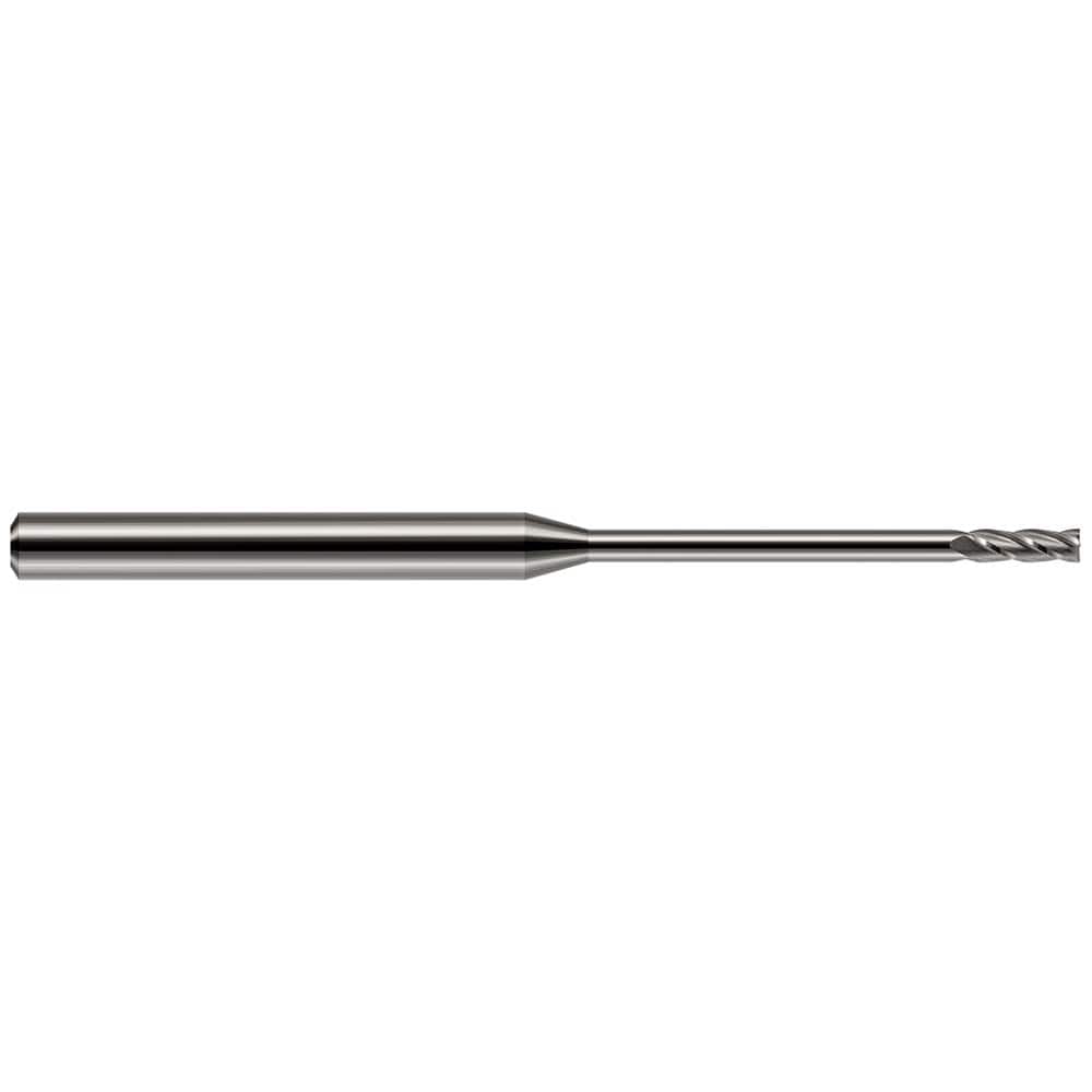 Harvey Tool - Square End Mills; Mill Diameter (Inch): 1/8 ; Mill Diameter (Decimal Inch): 0.1250 ; Length of Cut (Inch): 3/8 ; Length of Cut (Decimal Inch): 0.3750 ; Material: Solid Carbide ; Finish/Coating: Uncoated - Exact Tool & Supply