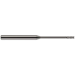 Harvey Tool - Square End Mills; Mill Diameter (Inch): 1/8 ; Mill Diameter (Decimal Inch): 0.1250 ; Length of Cut (Inch): 3/8 ; Length of Cut (Decimal Inch): 0.3750 ; Material: Solid Carbide ; Finish/Coating: Uncoated - Exact Tool & Supply