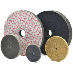 Superior Abrasives - Deburring Wheels; Wheel Type: Unitized ; Wheel Diameter (Inch): 3 ; Center Hole Size (Inch): 1/4 ; Abrasive Material: Silicon Carbide ; Grade: Fine ; Density: 2 - Exact Tool & Supply