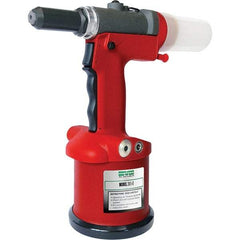 Marson - 3/16" Capacity, Air Riveter - 0.807" Long Stroke, 1/4 NPT Inlet - Exact Tool & Supply