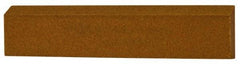 Norton - 4-1/2" Long x 1" Wide x 5/16" Thick, Aluminum Oxide Sharpening Stone - Rectangle, Medium Grade - Exact Tool & Supply