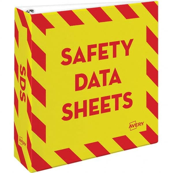 AVERY - Ring Binders Binder Type: 3 Hole Binder Capacity: 670 Sheets - Exact Tool & Supply