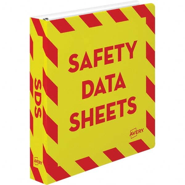 AVERY - Ring Binders Binder Type: 3 Hole Binder Capacity: 400 Sheets - Exact Tool & Supply