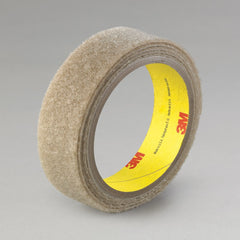 3M - Hook & Loop; Component Type: Loop ; Type: Loop ; Shape: Roll ; Color: Beige ; Adhesive Material: Rubber - Exact Tool & Supply