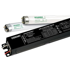 SYLVANIA - Fluorescent Ballasts; Lamp Type: T8 ; Lamp Wattage Range: 40-79 ; Voltage: 120-277 V ; Number of Lamps: 2 ; Lamp Starting Method: Instant Start ; Ballast Factor Range: Normal (0.75-0.99) - Exact Tool & Supply