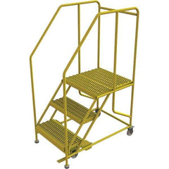 TRI-ARC - Rolling & Wall Mounted Ladders & Platforms Type: Rolling Work Platform Style: Steel Work Platform - Exact Tool & Supply