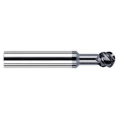 ‎Undercutting End Mills - 0.2500″ (1/4″) Cutter Diameter × 1.5000″ (1-1/2″) Neck Length × 270° Carbide Undercutting End Mill, 4 Flutes, AlTiN Coated - Exact Tool & Supply