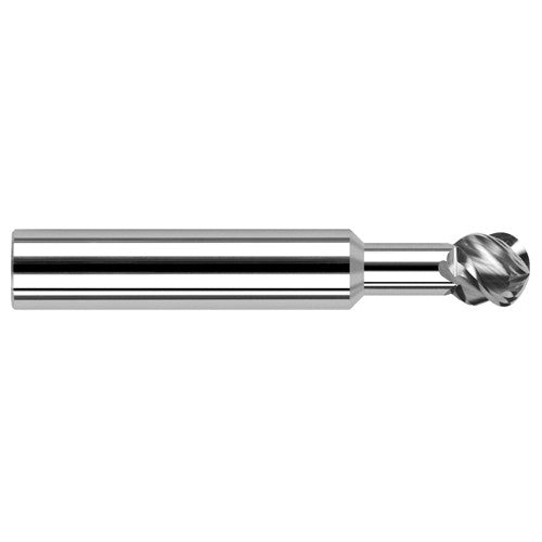 ‎Undercutting End Mills - 0.1250″ (1/8″) Cutter Diameter × 1.5000″ (1-1/2″) Neck Length × 270° Carbide Undercutting End Mill, 4 Flutes - Exact Tool & Supply