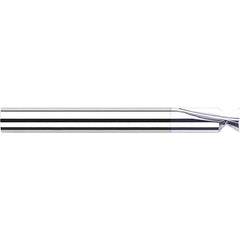 Harvey Tool - 48° 0.084" Cut Diam, 0.05" Cut Width, Solid Carbide Dovetail Cutter - Exact Tool & Supply
