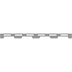 Phillips Precision - Laser Etching Fixture Rails & End Caps Type: Docking Rail Length (mm): 720.00 - Exact Tool & Supply