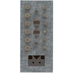 Phillips Precision - CMM Clamps Stud Thread Size: 1/4-20 Stud Length (Decimal Inch): 6.0000 - Exact Tool & Supply