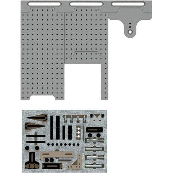Phillips Precision - CMM Fixtures Type: Fixture Kits & Sets Plate Design: Magnetic - Exact Tool & Supply