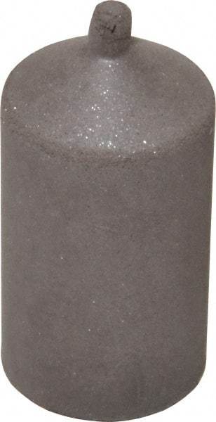 Cratex - 1" Max Diam x 1-3/4" Long, Cone, Rubberized Point - Medium Grade, Silicon Carbide, 1/4" Arbor Hole, Unmounted - Exact Tool & Supply
