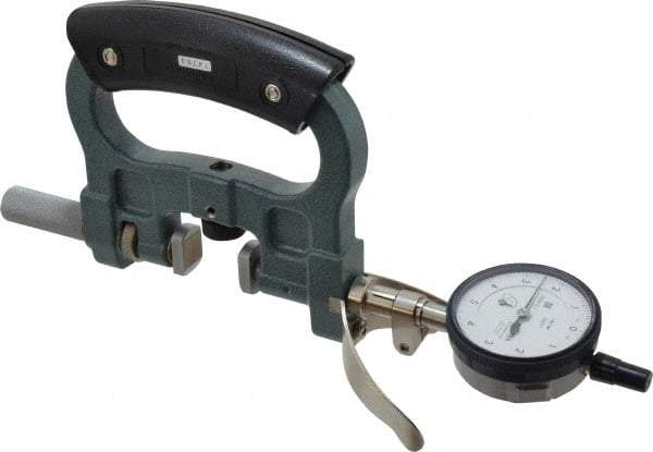 Mitutoyo - 1 Inch, Snap Gage - 0.0001 Inch Graduation, Dial Display - Exact Tool & Supply