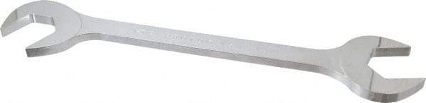 Proto - 1-3/4" Standard Open End Wrench - 17" OAL, Double End, Chrome Finish, 15° & 60° Head Angle - Exact Tool & Supply