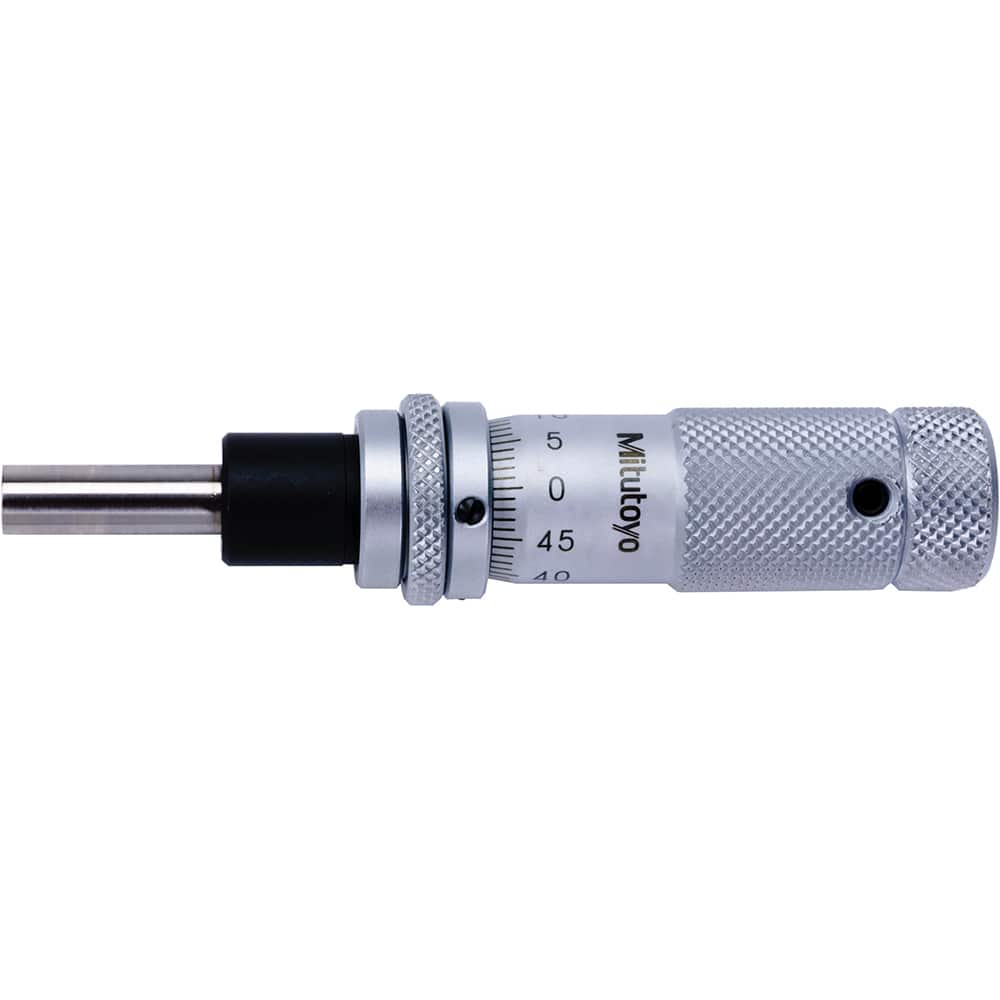 Mitutoyo - Mechanical Micrometer Heads; Minimum Measurement (Inch): 0 ; Minimum Measurement (Decimal Inch): 0 ; Minimum Measurement (mm): 0 ; Maximum Measurement (mm): 13.00 ; Digital Counter: No ; Graduation (mm): 0.010 - Exact Tool & Supply