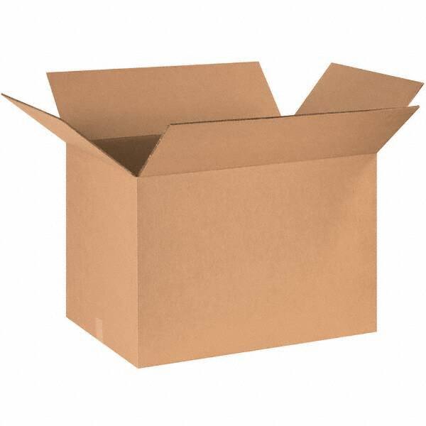 Made in USA - Pack of (10), 15" Wide x 30" Long x 15" High Corrugated Shipping Boxes - Exact Tool & Supply