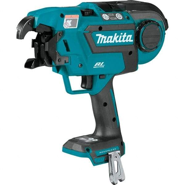 Makita - Cordless Rebar Tying Tool Voltage: 18.0 Rebar Size Capacity: #5 x #5 - Exact Tool & Supply