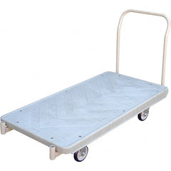 Vestil - 1,000 Lb Capacity Plastic Platform Truck - Exact Tool & Supply