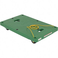 Vestil - 500 Lb Capacity Plastic Dolly - 33" Long x 21" Wide - Exact Tool & Supply