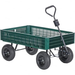 Vestil - 300 Lb Capacity Steel Landscape Cart - Exact Tool & Supply